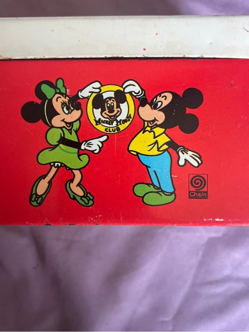 Disney Red Mickey Mouse Pencil Case